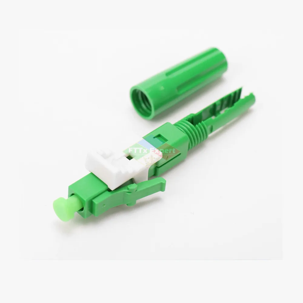 50pcs/lot UNIKIT LC UPC/APC Fiber Assembly Quick Connector Single Mode LC Fiber Optic Cable Fast Connector