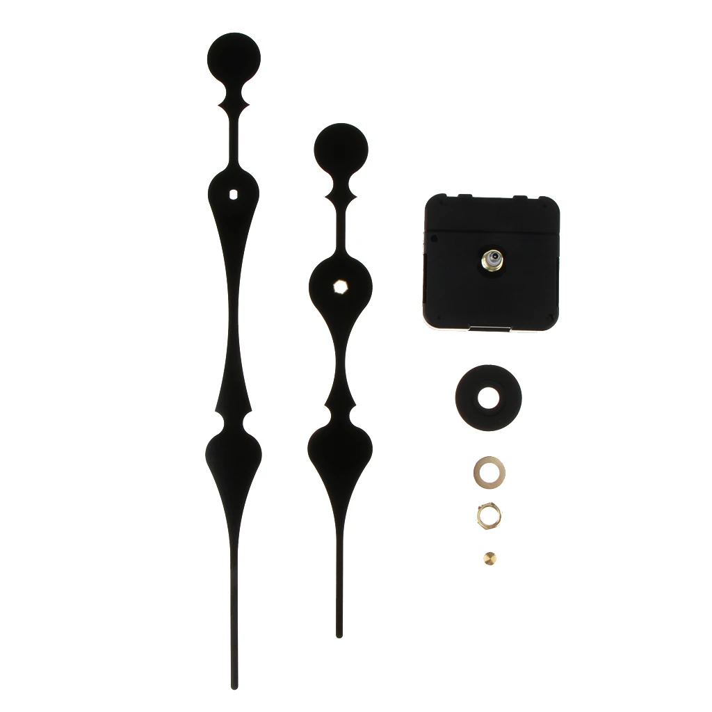 Quartz Wall Clock Movement DIY Silent Movement Repair Parts Plastic Mechanism for Home Craft Clocks