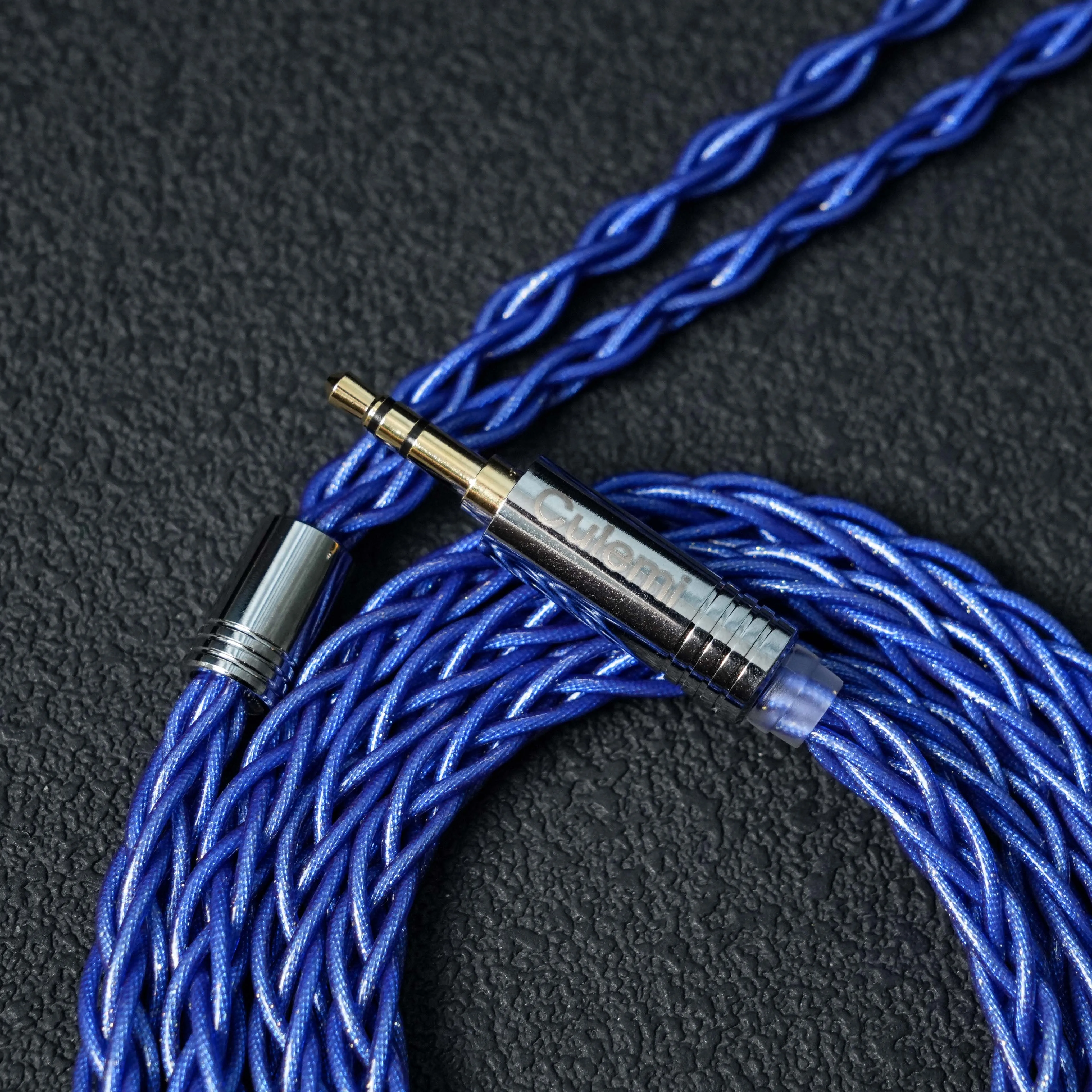 Culemi-14 8-Kern Hochreines Sauerstofffreies Silberfolien-Balancekabel 3,5/4,4mm MMCX/0,78 2-Pin/Eingelassenes 2-Pin IEM Kopfhörerkabel – Detail 7
