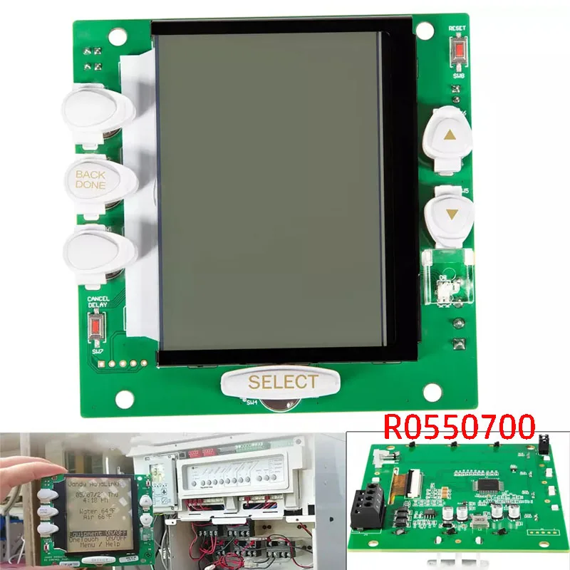 

R0550700 PCB Subassembly for Zodiac Jandy Aqualink RS One Touch Control System with White Button and LCD