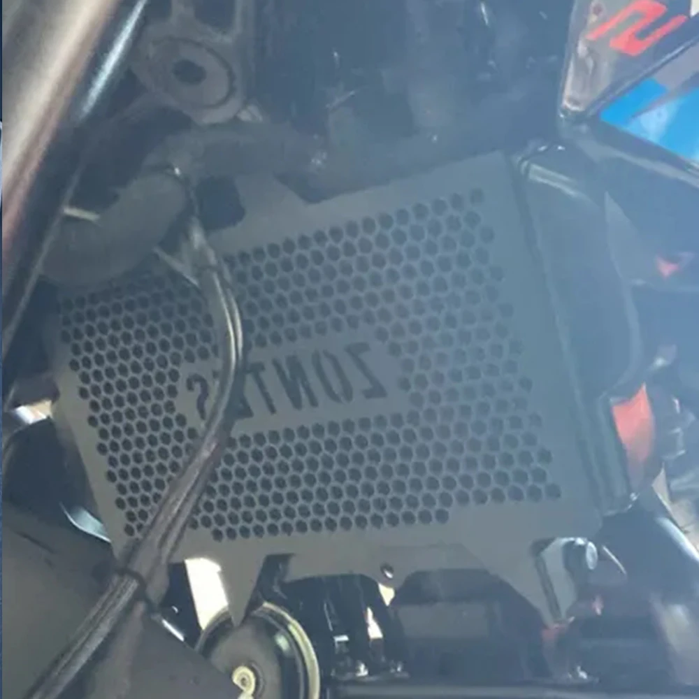 المبرد الحرس ل Zontes GK125 GK155 GK 125 155 GK 125GK ZT125 2020-2025 2024 دراجة نارية شبكة المبرد غطاء حماية حامي #6