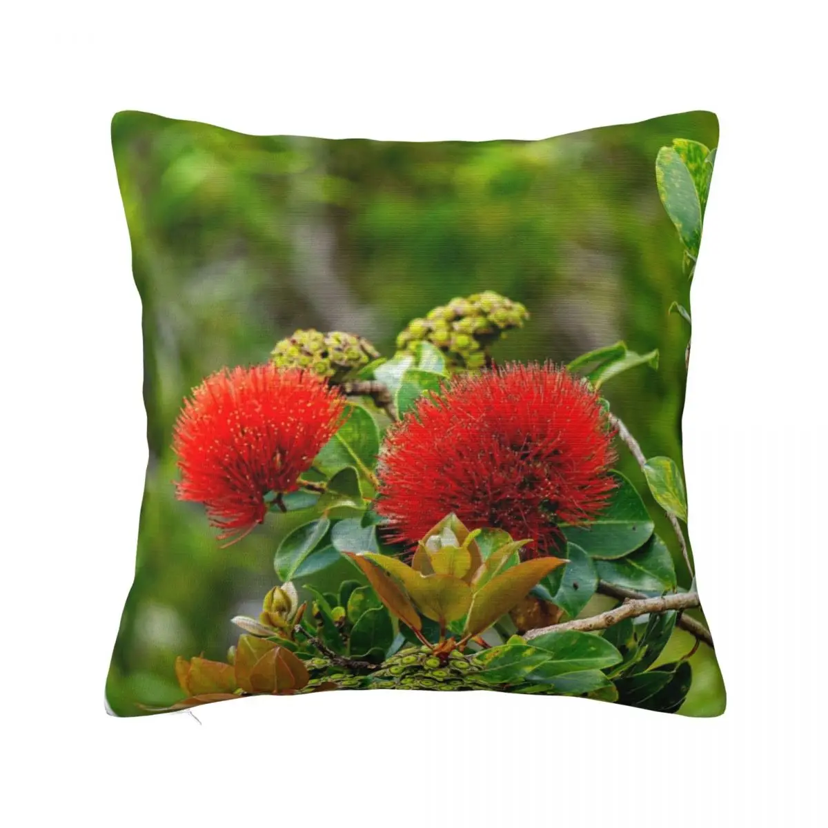 

Lehua Twice Throw Pillow christmas ornaments 2024 christmas cushions covers Sofa Cushions Cover Couch Cushions