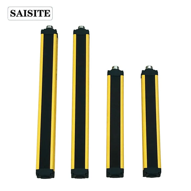 Imagem -04 - Saisite-comutador de Sensor com Grade Infravermelha Luz de Segurança Sensores Saída Pnp 16 18 20 22 24 26 28 Beams 10 mm 20 mm 40 mm