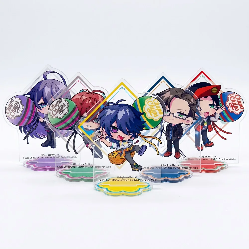 Anime Hypnosis Mic Acrylic Stand Figure, Chibi Kawaii Boy Plate Decor, Jakurai Ramuda Standee, Otaku Xmas Gift Keychain