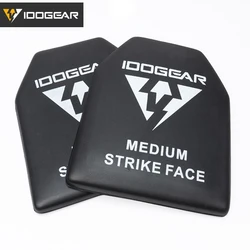 IDOGEAR Tactical Plates For AVS JPC Tactical Vest 28 degree High Elastic EVA Soft shockproof 2pcs 3951