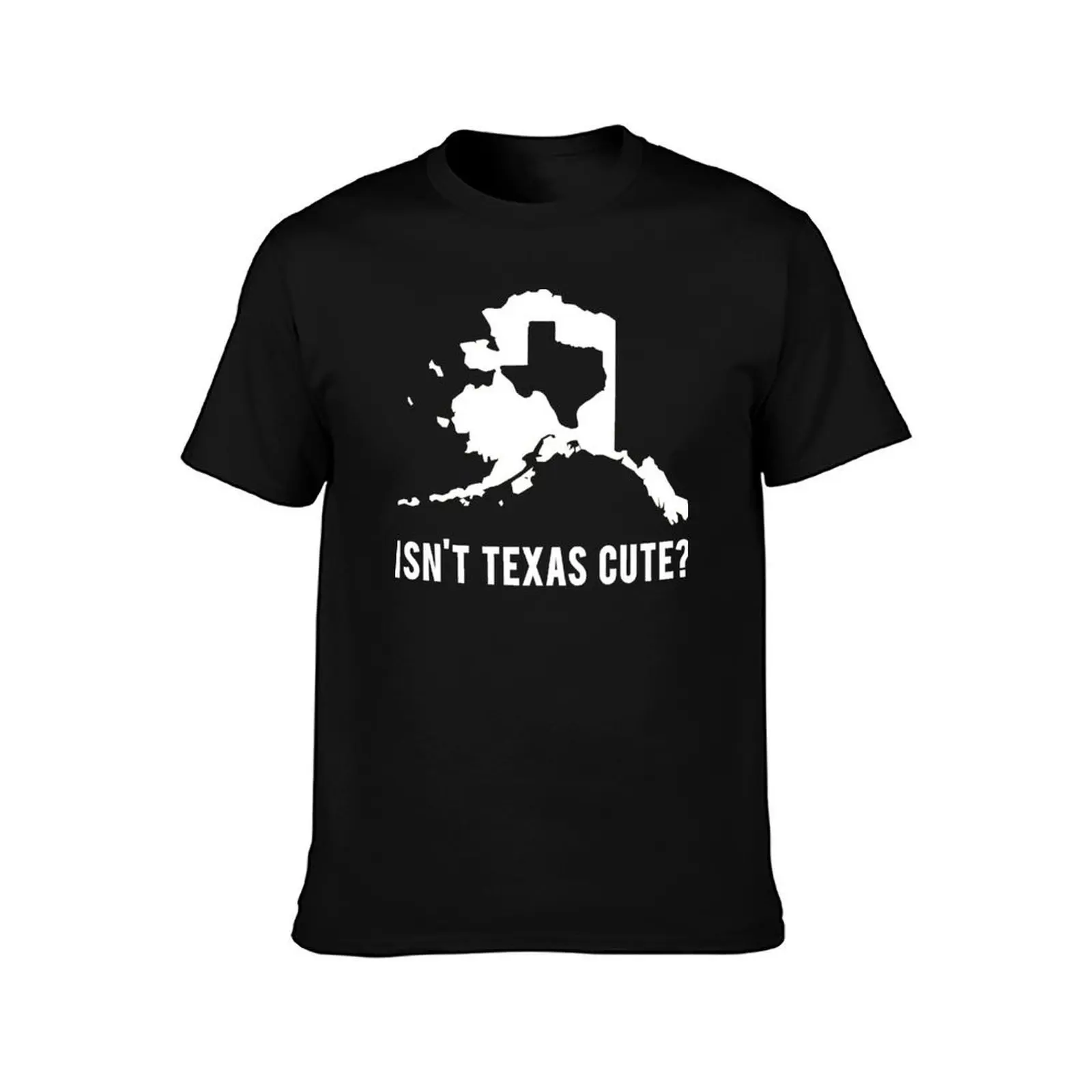 Isn't Texas Cute Compared to Alaska T-Shirt Casual Work Wear T-Shirt