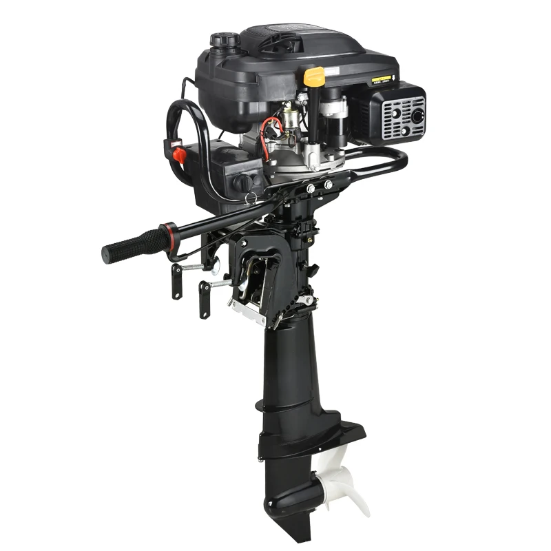 ZONGSHEN Gasoline Fuel Type 4 Stroke Engine Outboard Motor With Electric Start 196cc 3.6kw