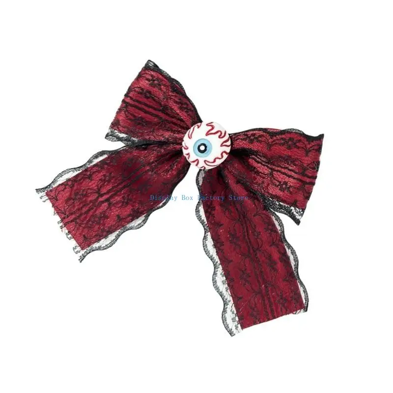 

MXMF Элегантная шпилька Dark Bows Hair Clip Bows Bowknot -х готических пучков
