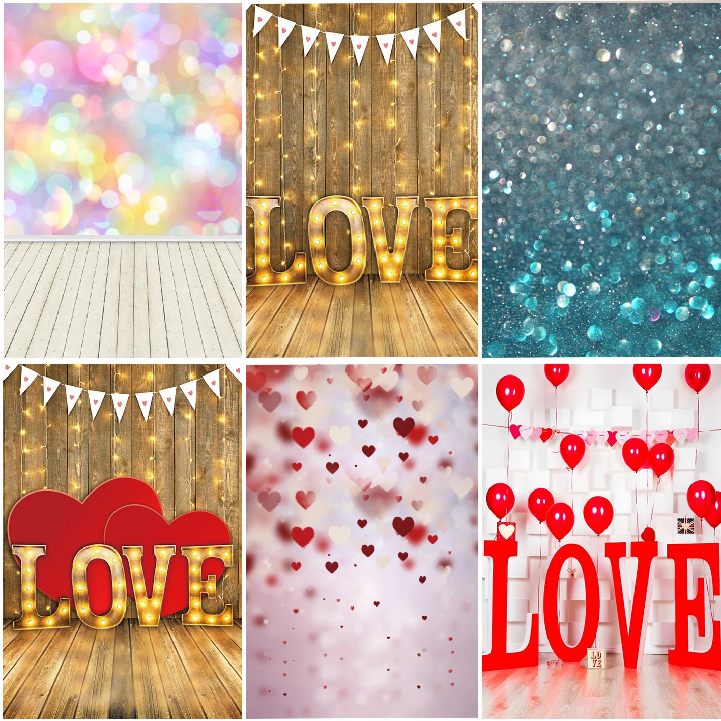 

Shiny Light Bokeh Glitters Baby Newborn Portrait Photo Wooden Floor Backdrops Photographic Backgrounds For Photo Studio Props