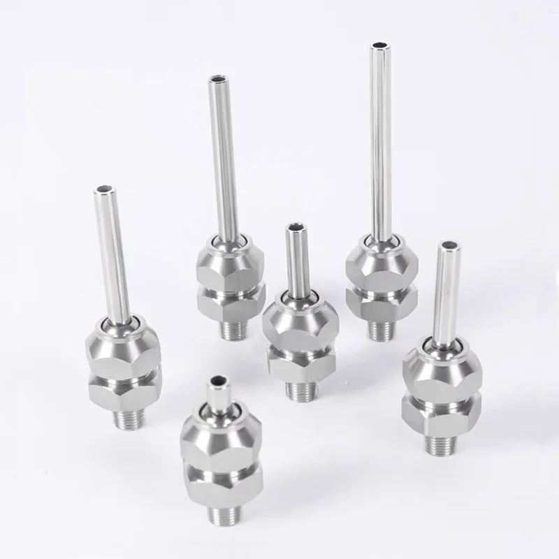 M8/M10M16 Stainless Steel CNC Lathe Tool Tower Spray Water Cooling Adjustable High Pressure Coolant Nozzle