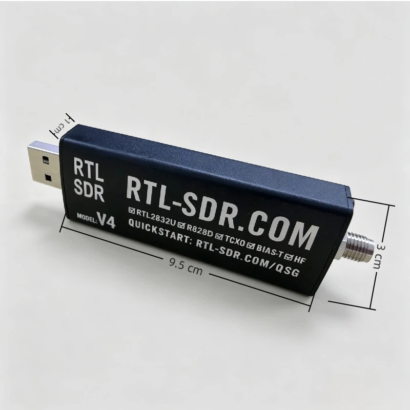 SDR-V4 RTL R828D RTL2832U 1PPM TCXO SMA RTLSDR Software Defined Radio SDR1 Low Noise Amplifier 65MHz-162.5MHz 30dB SDR