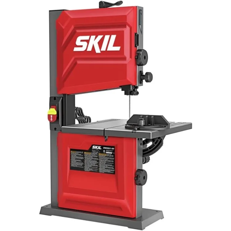 

SKIL 2.8 Amp 9 In. 2-Speed Benchtop Band Saw for Woodworking - BW9501-00