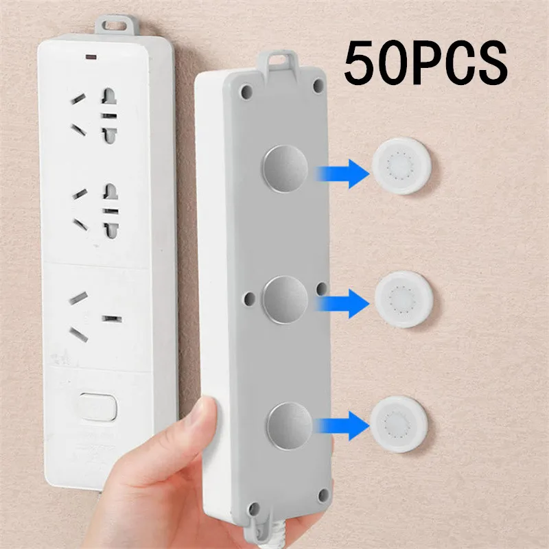 1/5/50PCS Magnetic Remote Control Holder Wall Mount Adhesive