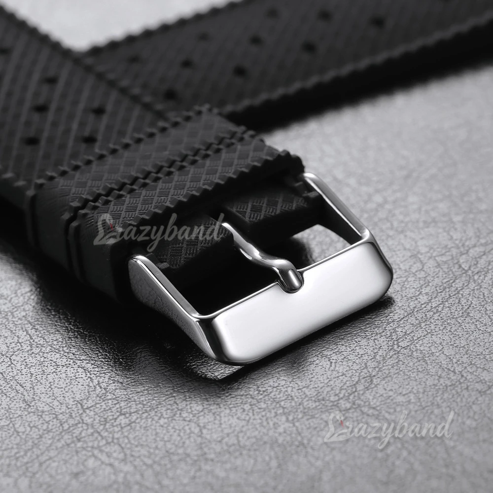 8/10/12/14/16/18/20/22/24mm Watchband Buckle Universal Stainless Steel Pin Clasp Watch Accessory Leather Band Strap Watch Buckle