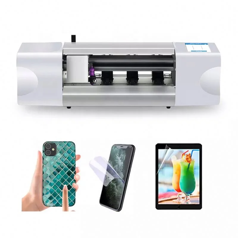 

Intelligent 9HD Skin Cutter Machine For TPU Hydrogel Film Mobile Phone Glass Screen Protector Cutting Plotter Anti-scratch