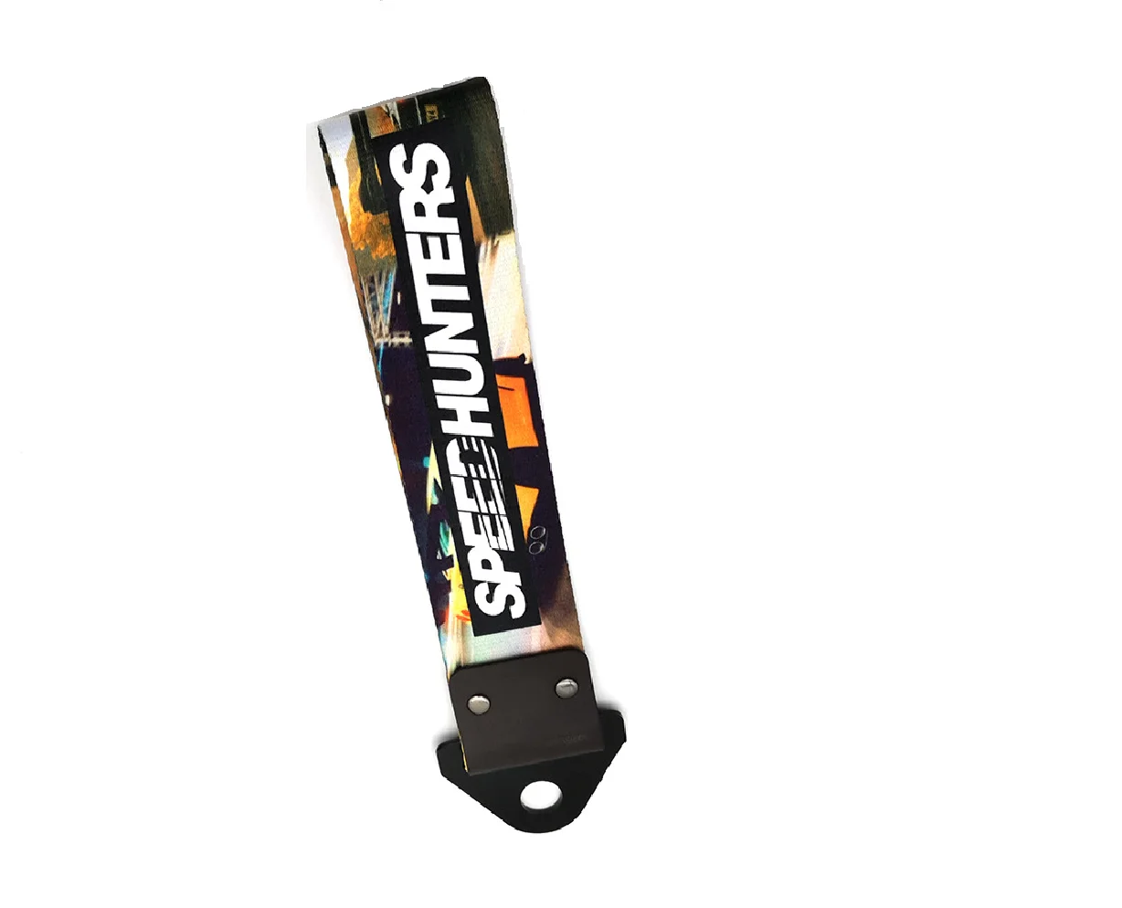 

Car JDM Style Car Tow Strap Bumper Traction Hook Rope Trailer Hook Trendy Decorative