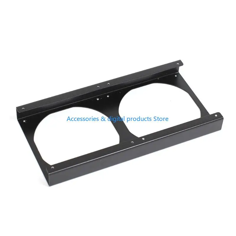 77JD 12cm كمبيوتر مروحة التثبيت شريحة ارتفاع 25 مم زيادة الصلب الزنك المطحون من أجل تعزيز تبريد أجهزة الكمبيوتر والهواء