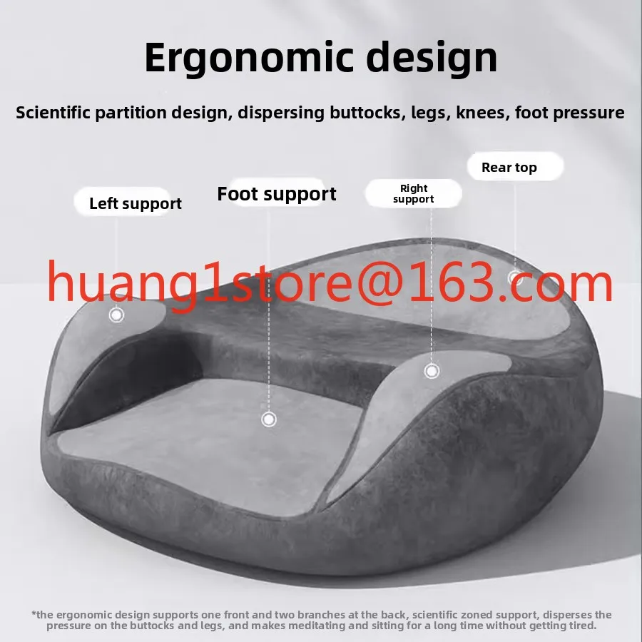 Yoga  meditation  mat memory cotton sedentary lazy seat cushion ergonomics