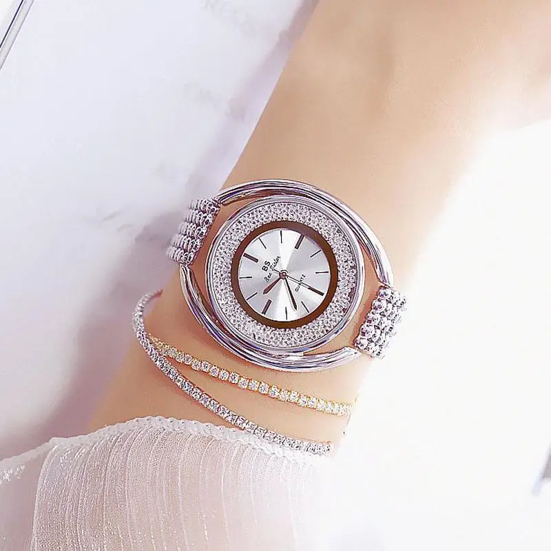 Watches Woman 2022 Famous Brand Dress Elegant Female Watches Diamond Quartz Watch for Women Rhinestone Ladies Wristwatch