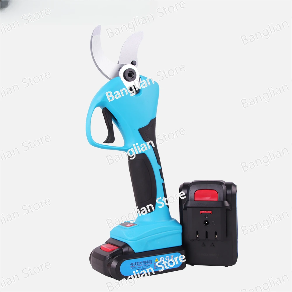

40mm Lithium Battery Pruning Scissors / 8605 Pruner Garden Tools Electric Shears Cutting Wooden Branches