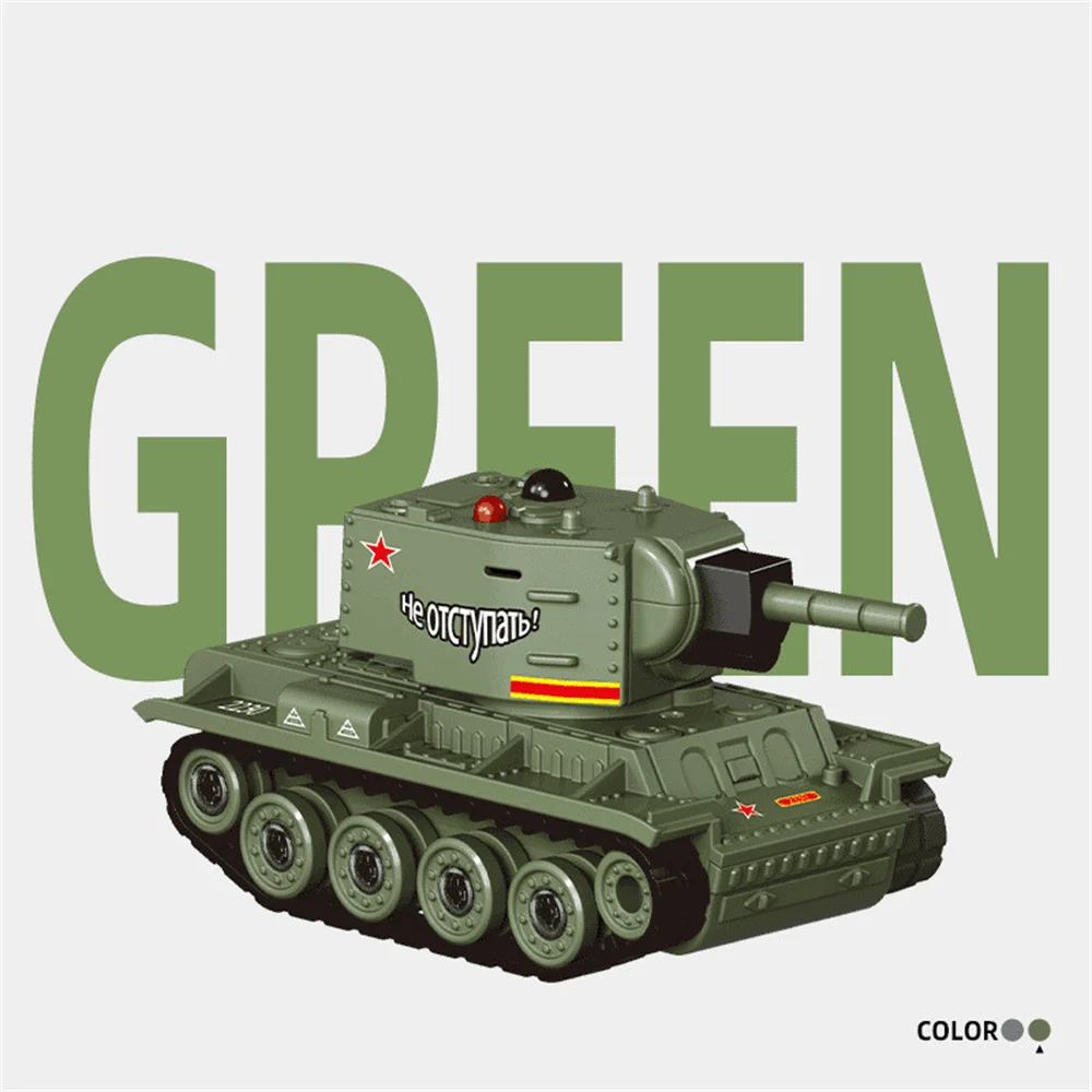 

1/64 2,4G мини RC танк настольный симулятор боевой гусеничный полностью пропорциональный пульт дистанционного управления модели транспортных средств для стрельбы