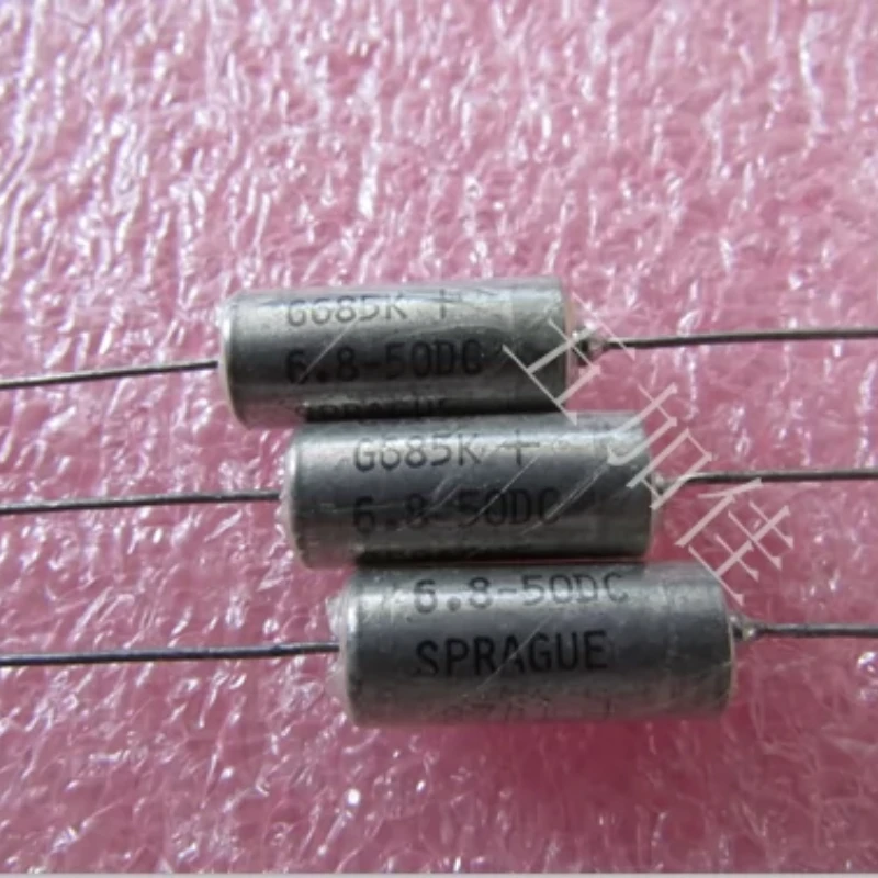 

5PCS/50V6.8UF 10% CS13BG685K American axial tantalum capacitor