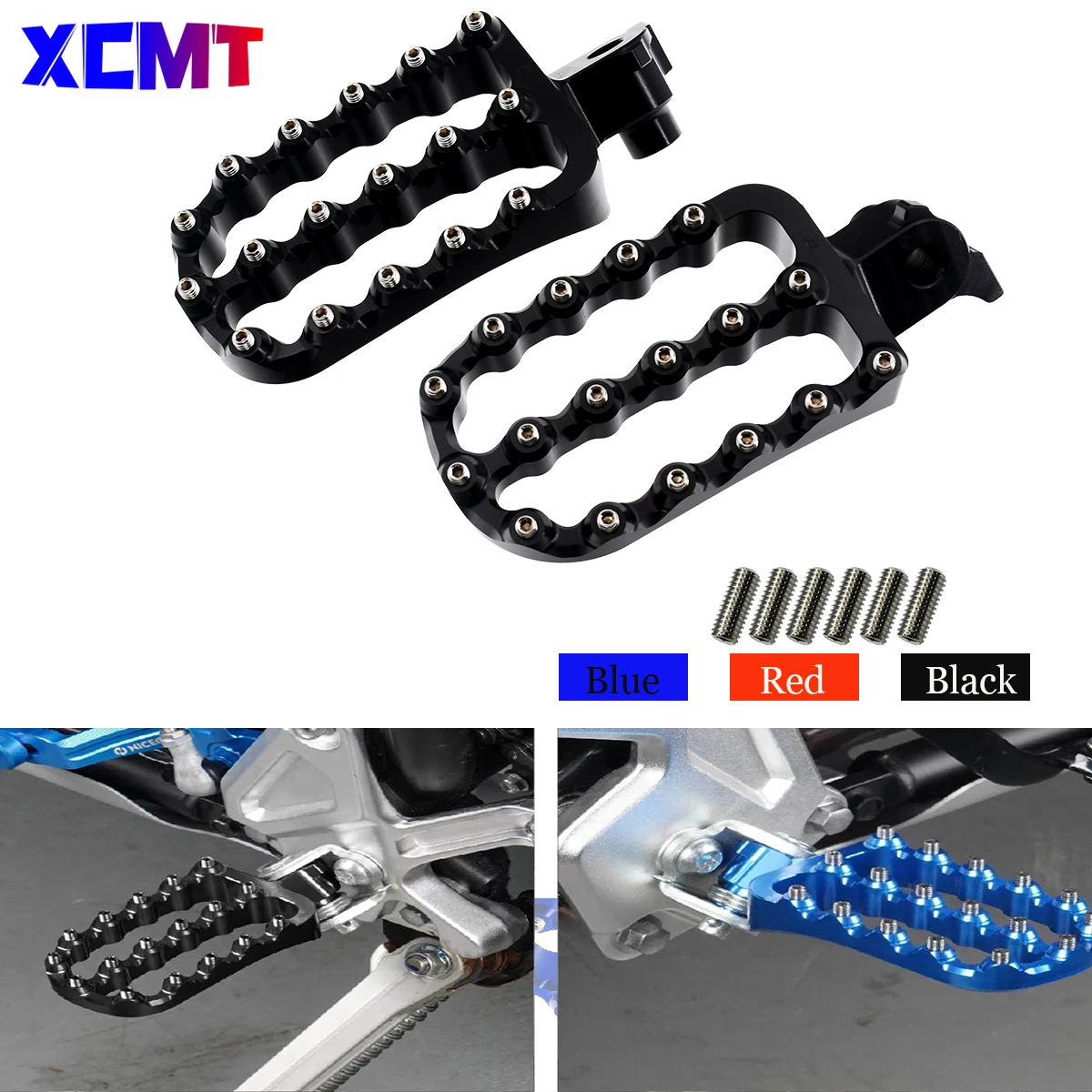 

For Yamaha Tenere 700 XTZ 700 2019-2024 Footpegs Footrests Foot Pedals Tenere700 T700 Rally Edition 2020 2021 2022 2023 2024