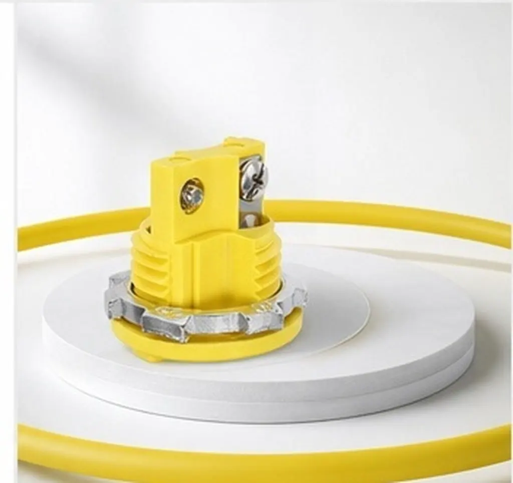 Thermocouple Connector K Type Panel Mount Female Adapter Replacement Socket 220C High Temperature Yellow Thermocouple Wire Male