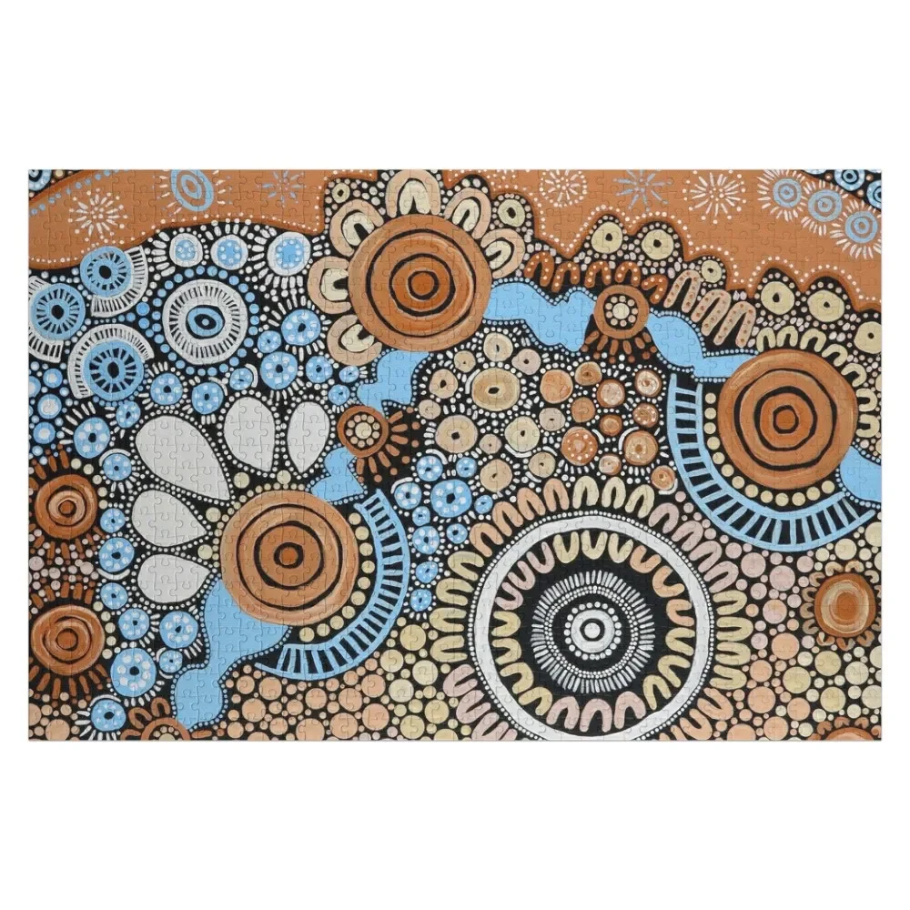 

River Living Jigsaw Puzzle Custom Wood Custom Child Puzzle