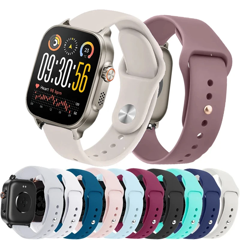 

22mm watch straps For Realme Watch 5/S2 smartwatch wristband sport silicone Bracelet correa Realme Watch 2/3/S/3 2 S pro band