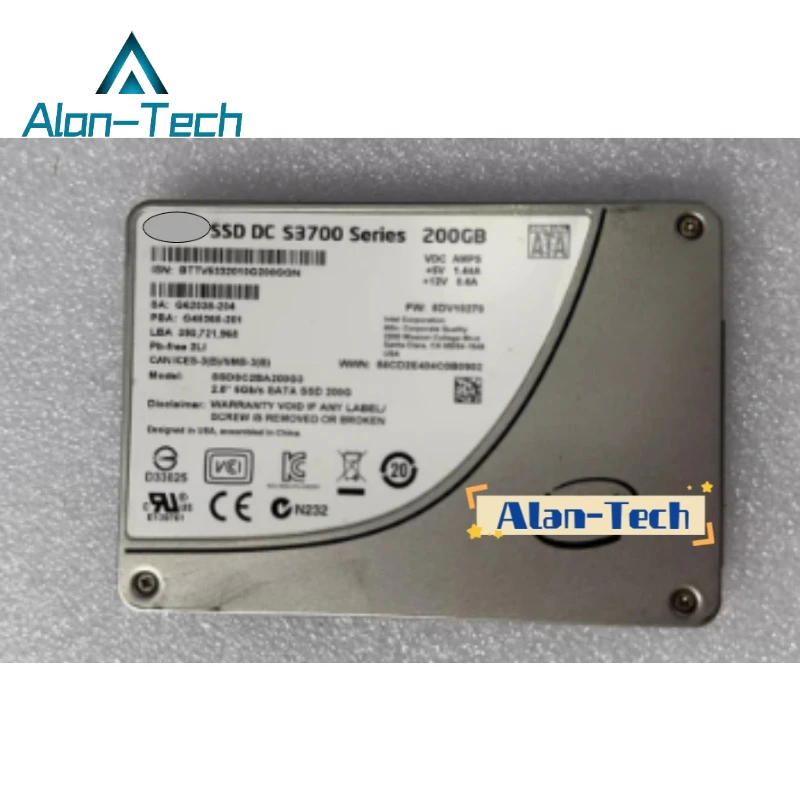 ساتا SSD D لـ I-tel D-ell ، سلسلة DC S3710 ، من من من من من نوع sigb ، ssata ، sdsc2800g4 ، إصدار G ، جديد