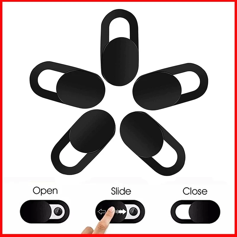 Webcam Cover Sluiter Magneet Slider Antispy Camera Cover Voor Web Laptop Ipad Macbook Tablet Mobiel Telefoon Lenzen Privacy Sticker