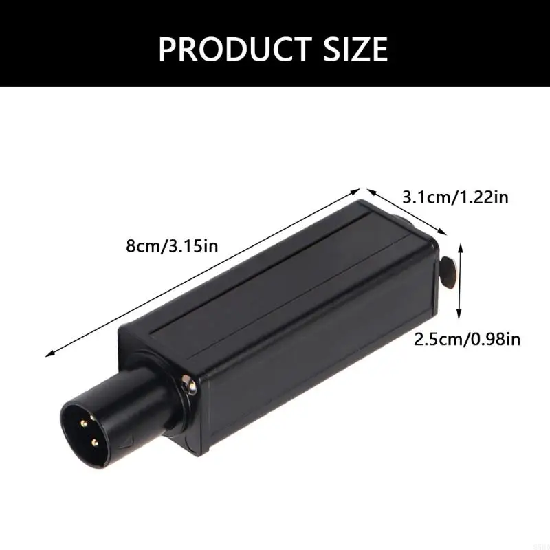 85WD METAL 3PIN AUDIÁRIO ISOLATOR AUDIMENTO ISOLATOR HUM PASSIVO ELIMINA