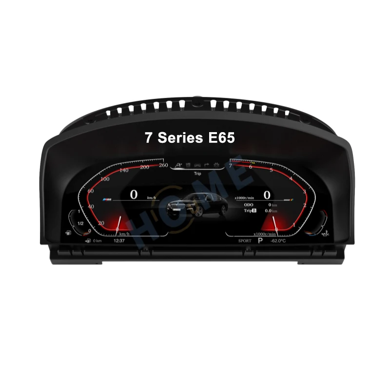 

12.5 Inch Dashboard for 7 Series E65 E66 2002-2008 Multimedia Player Digital Cluster Virtual Cockpit Sport LCD Speedometer