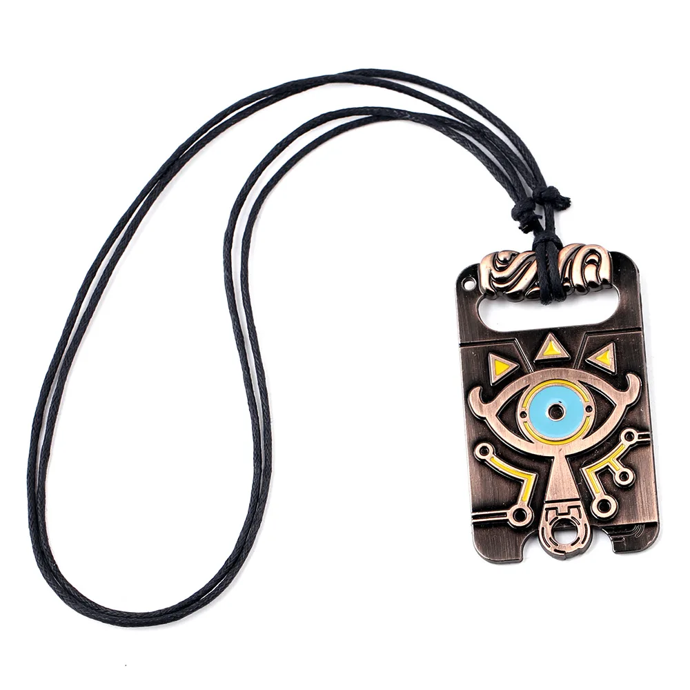 Game The Legend of Zelda Breath of The Wild Backpack Pendant Keychain Necklace for Men Women Jewelry Accessories Charm Gift