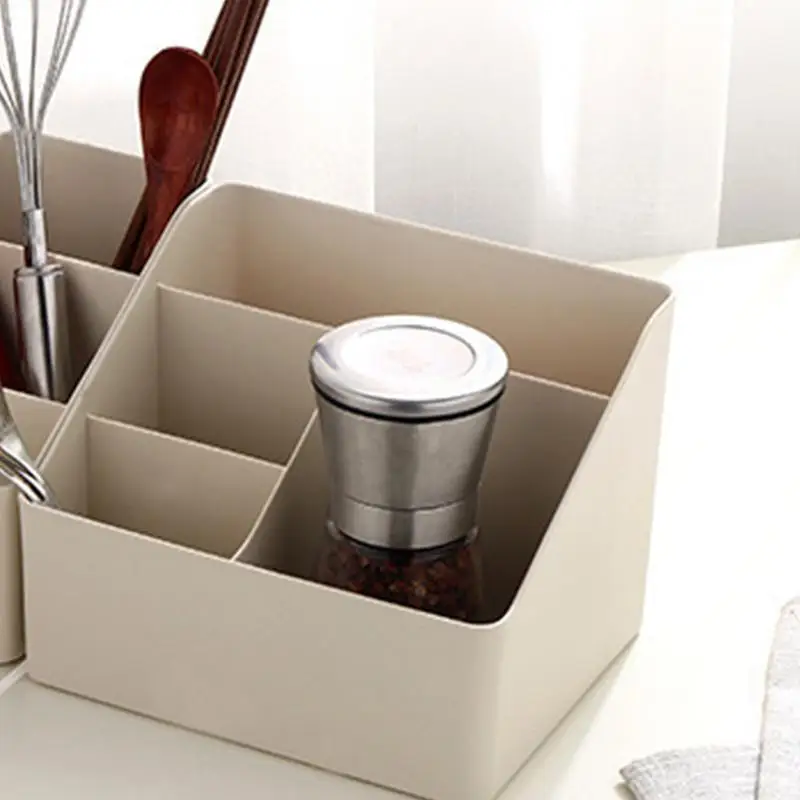 Cosmetics And Jewelry Organizer Compartment Design Pencil Card Storage Box Nightstand Organizer Small Table Organizer Modern Pen