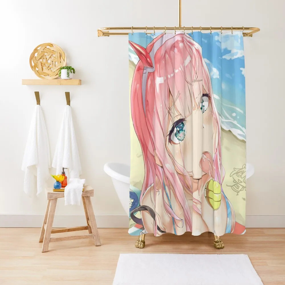 

Lollipop Beach Shower Curtain Bathroom Accessorys Bathroom Accessories Washable Waterproof Fabric Shower Bathtub Curtain