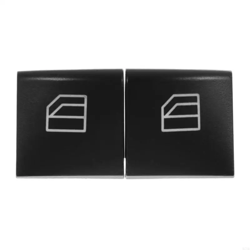 

M76E Pack of 2 Efficient Window Switch Button Caps Waterproof for W164 X164 Easy to Install 2518300290 2518300390 2518300590