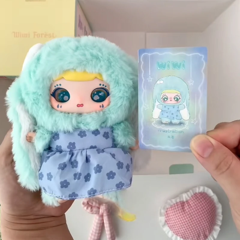 WIWI الغابات العالم الداخلي سلسلة أفخم صندوق أعمى لطيف أنيمي دمية صندوق غامض مفاجأة حقيبة اللعب المفاتيح جمع فتاة ديكور هدية جديد