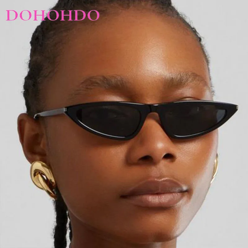 

Punk Flat Top Sexy Cat Eye Women's Sunglasses Brand Designer Men Sun Glasses Summer Travel Hiking UV400 Eyewear Female Lentes