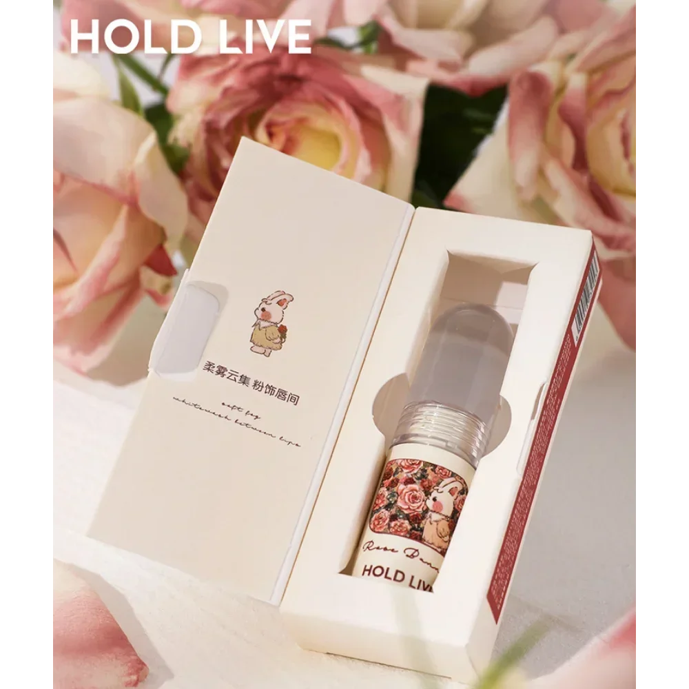 HOLD LIVE Bunny's Garden Lip Glaze Velvet Matte ลิปสติก Lip Clay Matte ยาวนานสีชมพู Lip Mud กันน้ําแต่งหน้าเครื่องสําอาง