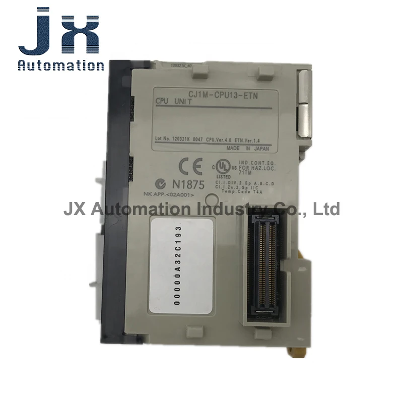 Imagem -03 - Originais Cj1m-cpu13-etn Cj1m-cpu12-etn Cj1m-cpu11-etn da Cpu da Série de Cj1m com Função de Ethernet Unidades