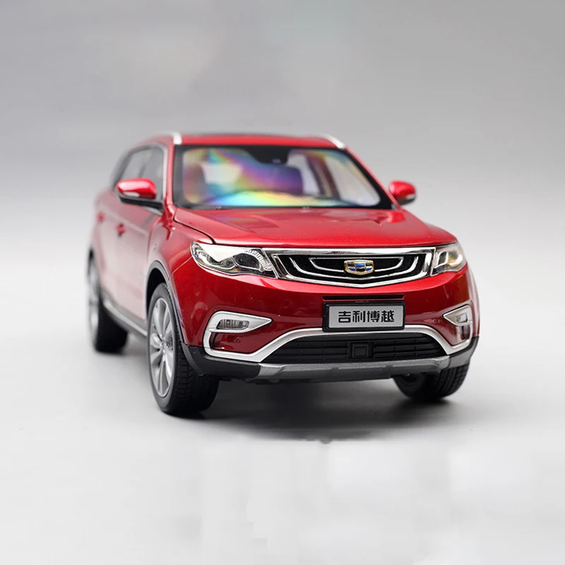 Geely Atlas Suv, Automobile Micromodel, 1:18, Alloy Car Model, Display Decorations, Adult Gifts, Red