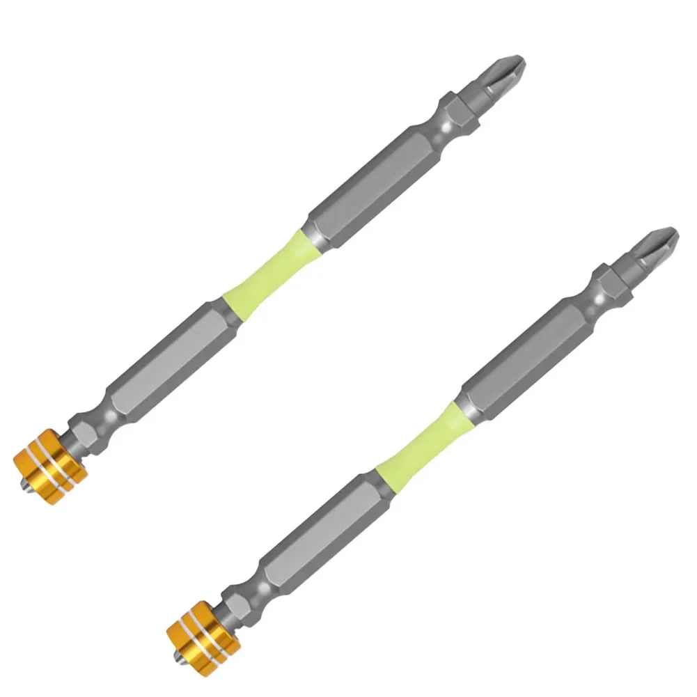 2PCS 65/110mm Magnetic Electric Screwdrivers Bit Cross Bit Driver Batch Head PH2 Drill Bit Screw Driver Hand Tools