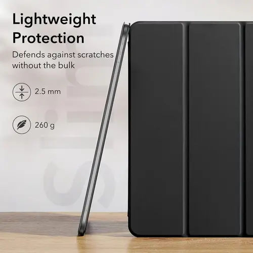 Funda para iPad (A16)/funda para iPad de 10.a generación [11 pulgadas 2025/10,9 pulgadas 2022] con portalápices, funda inteligente con respaldo de TPU suave