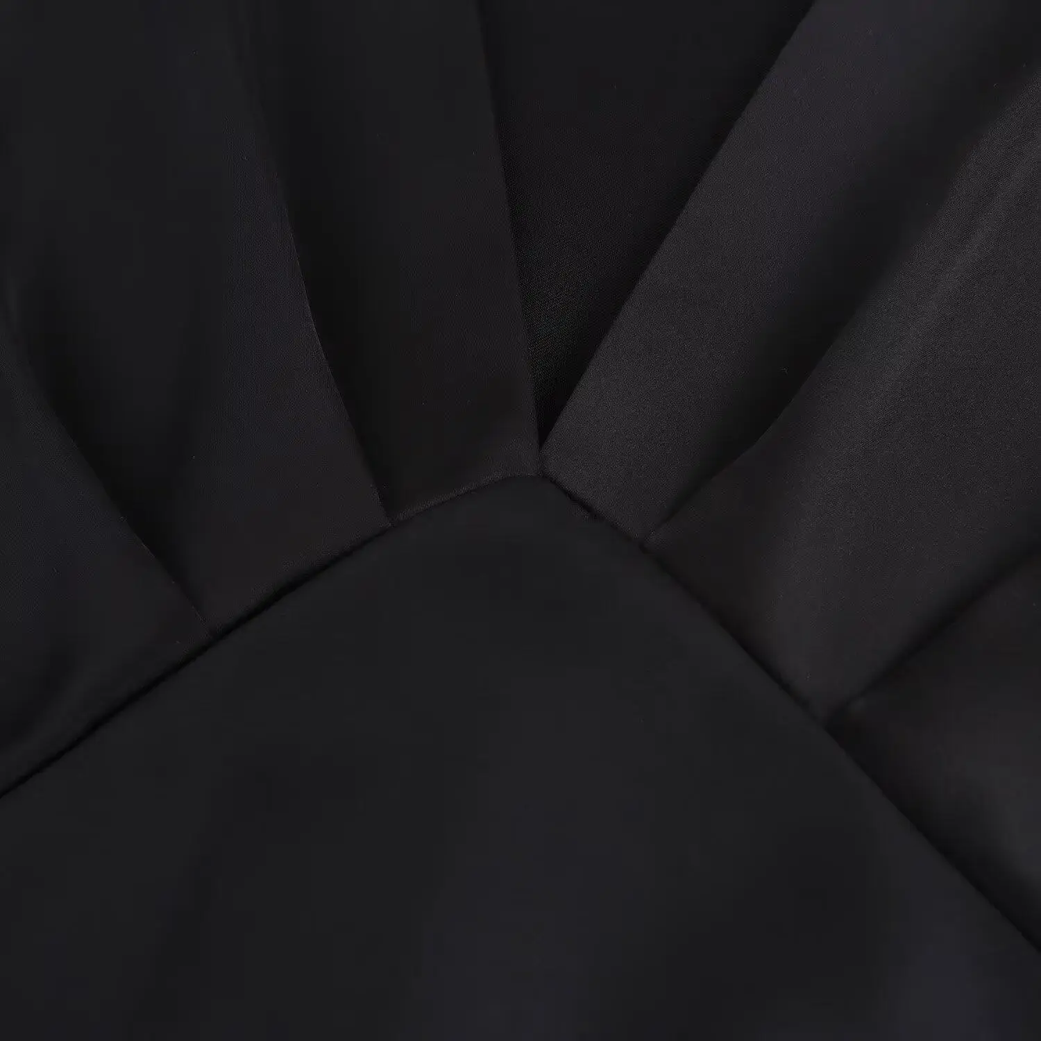 Ele Silk Satin Midi Dr JNLEAOG Damska Sukienka Midi z Satyny Jedwabnej, Nowy Model Jesienny, Dekolt w Serek, Casualowa, Jednoczęściowa, Poliester...