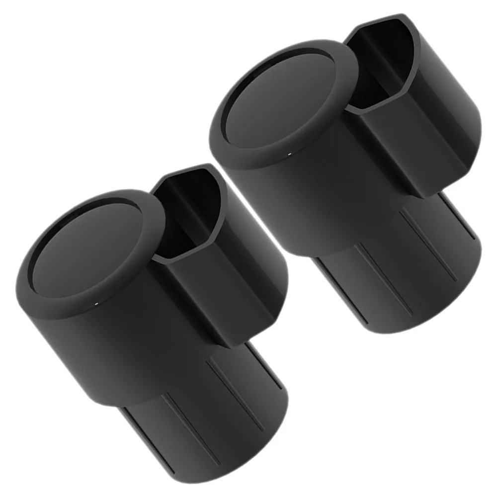 

2 Pcs Saxophone Plug Accessory Neck Accessories Alto End Cap Plastic Saxaphone Mute