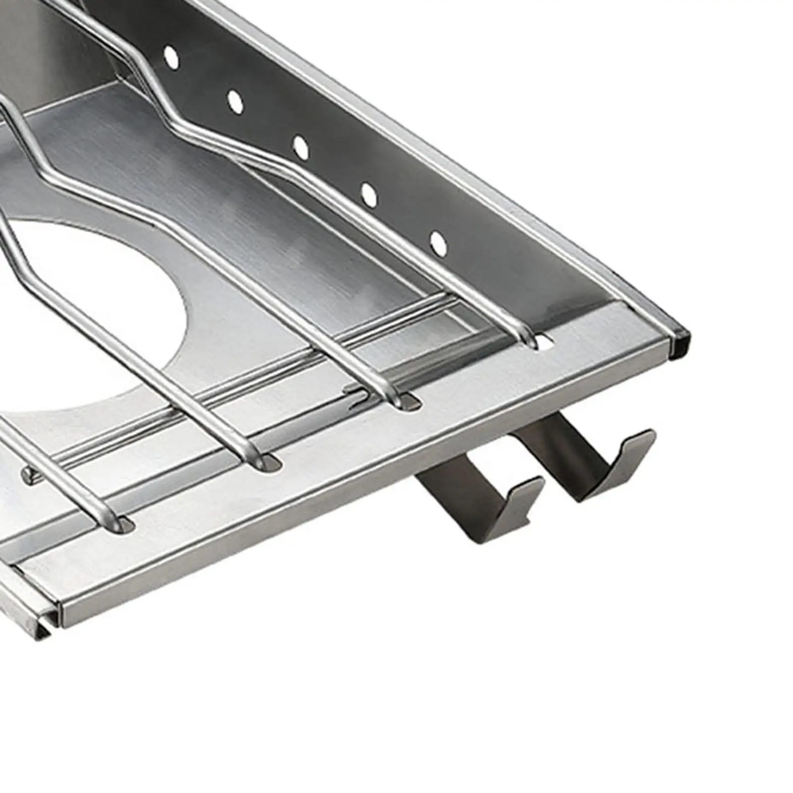 Furnace Plate Frame Easy to Use Bracket for Backpacking Camping Fishing