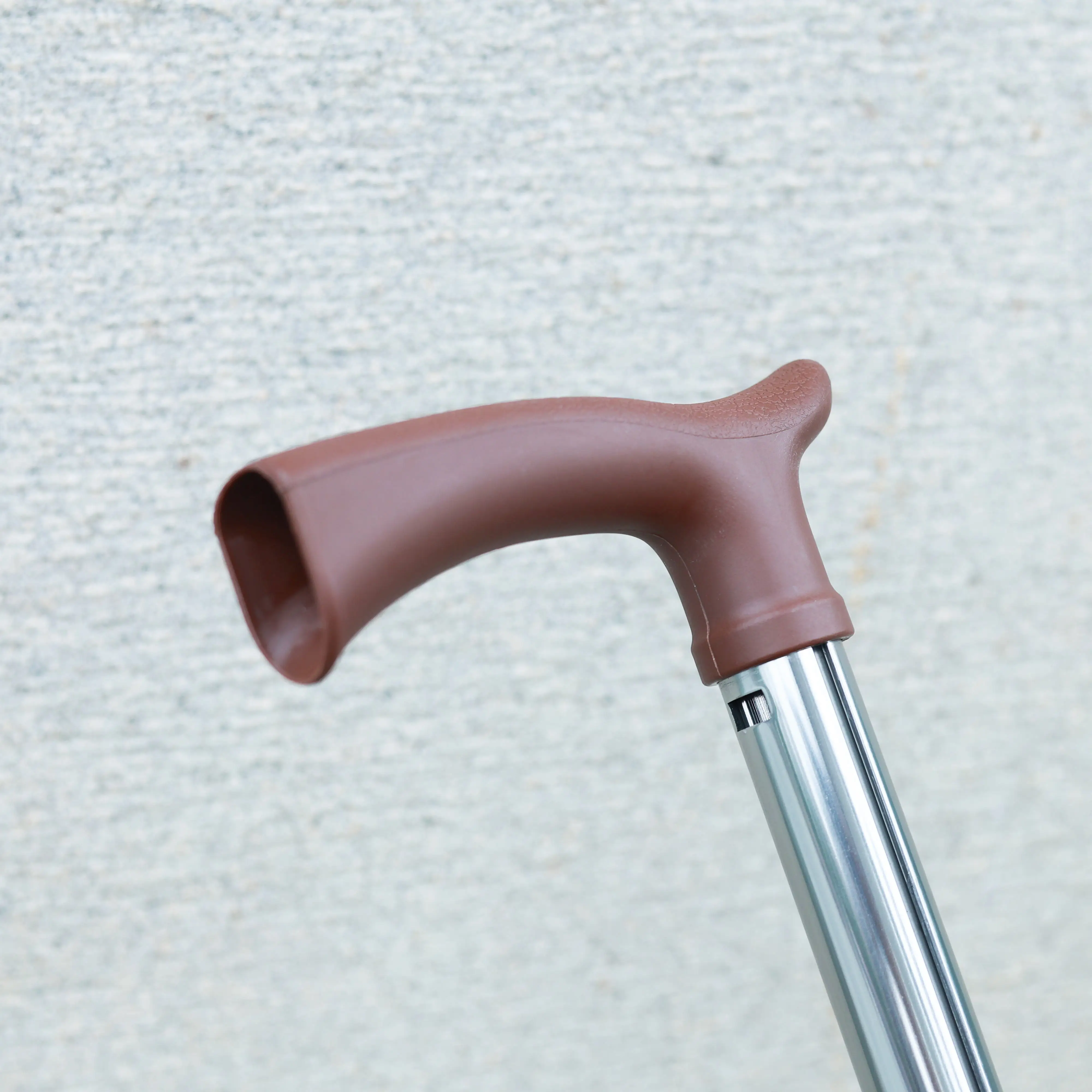 Bastón plegable de aluminio ligero para caminar, taburete para acampar al aire libre, bastón telescópico de tres patas para personas mayores y discapacitadas