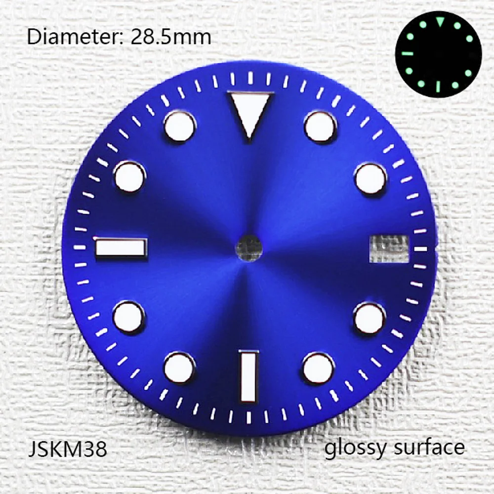 28.5mm SUB Submariner NHdial35dial Aseptic Dial No Logo Customized Dial Watch Module Men's Watch Accessories